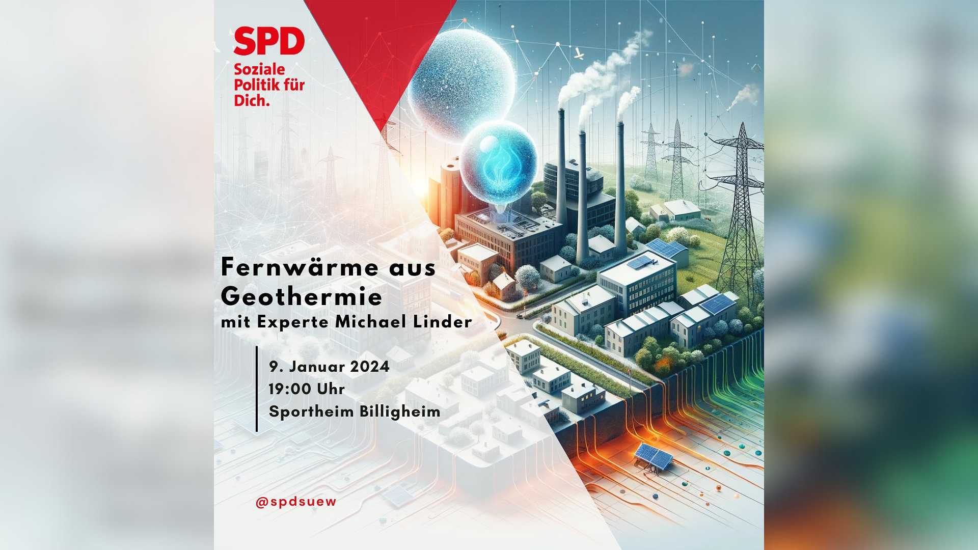 Logo für Fernwärme aus Geothermie